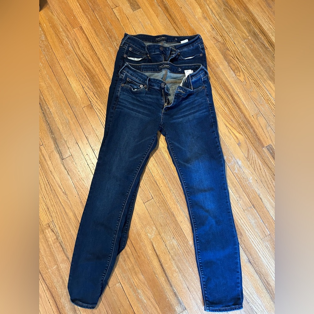 2 Pairs Lucky Brand Ankle Length Jeans